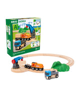 Harrods Brio Starter Lift & Load Set Wooden Railway Toy- Buy online at McGrocer