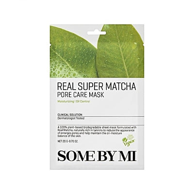Superdrug SOME BY MI Real Super Matcha Pore Care Sheet Mask- Buy online at McGrocer