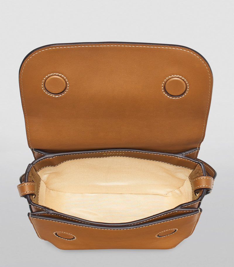 Aspinal of London Ella cross-body bag in leather, imported from the UK