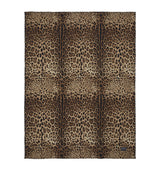 Harrods Dolce&Gabbana Wool-Silk Leopardo Blanket 140cm x 180cm- Buy online at McGrocer
