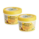 Garnier Ultimate Blends Banana Hair Mask Duo Bundle, UK version