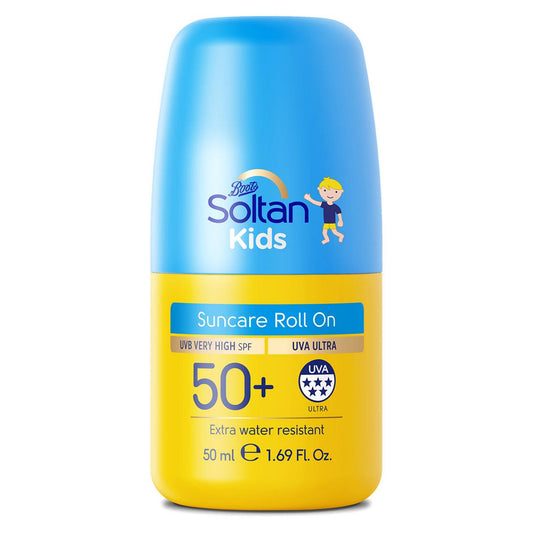 Soltan Kids Protect & Moisturise Suncare Roll On SPF50+ 50ml Suncare & Travel Boots   