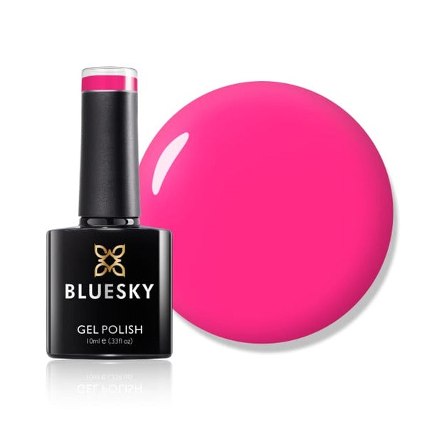 Bluesky Gel Nail Polish Shocking Pink - British product
