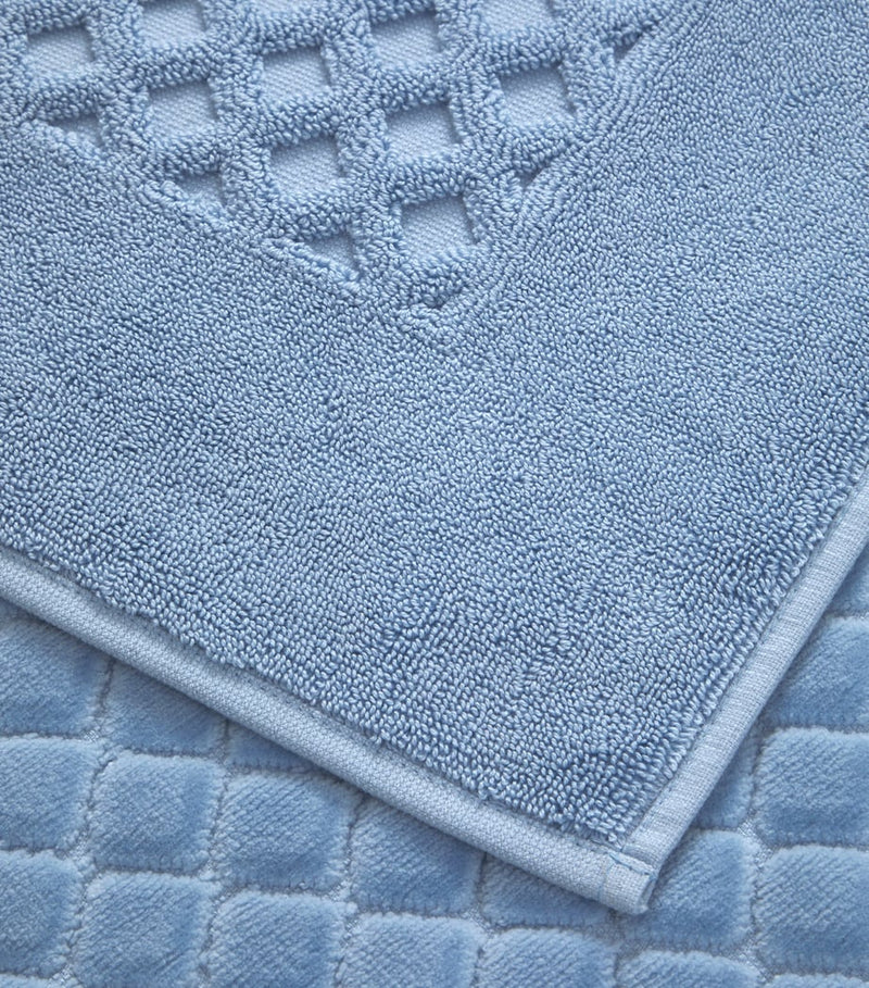 Yves Delorme Etoile bath mat 55x90cm plush cotton, UK version