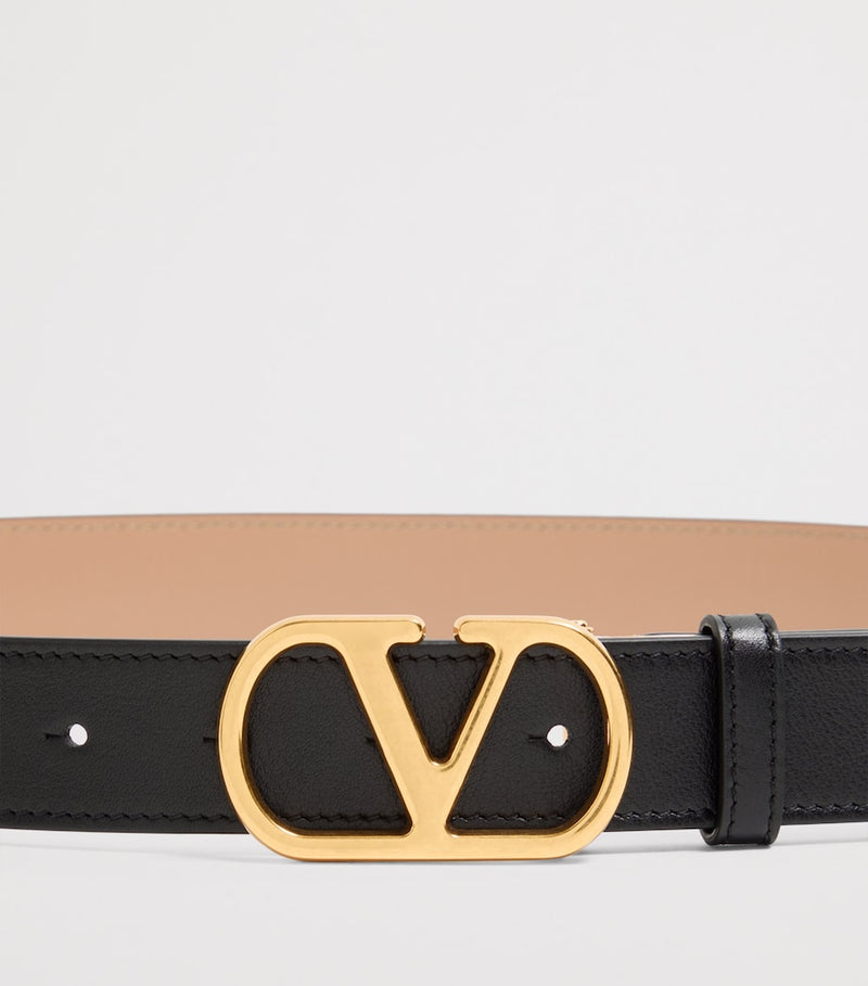 Valentino Garavani reversible VLogo Signature belt 3cm, imported from the UK
