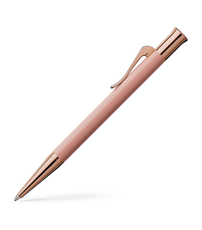 Harrods Rose Gold Propelling Ballpoint Pen with 18-Karat Gold Nib, Approx. 13cm Length- Buy online at McGrocer
