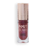 Superdrug Revolution Pout Bomb Shimmer Gloss Berry Lustre Lip Gloss- Buy online at McGrocer