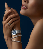 Chopard Ice Cube white gold diamond bangle - British product