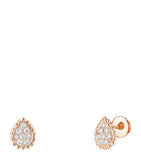 Boucheron Serpent Bohème earrings rose gold diamond Extra Small, imported from the UK