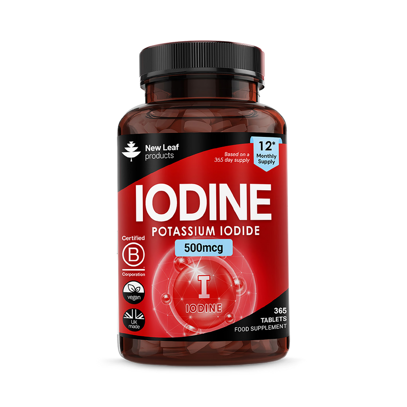 New Leaf Products Iodine Tablets 365, UK version