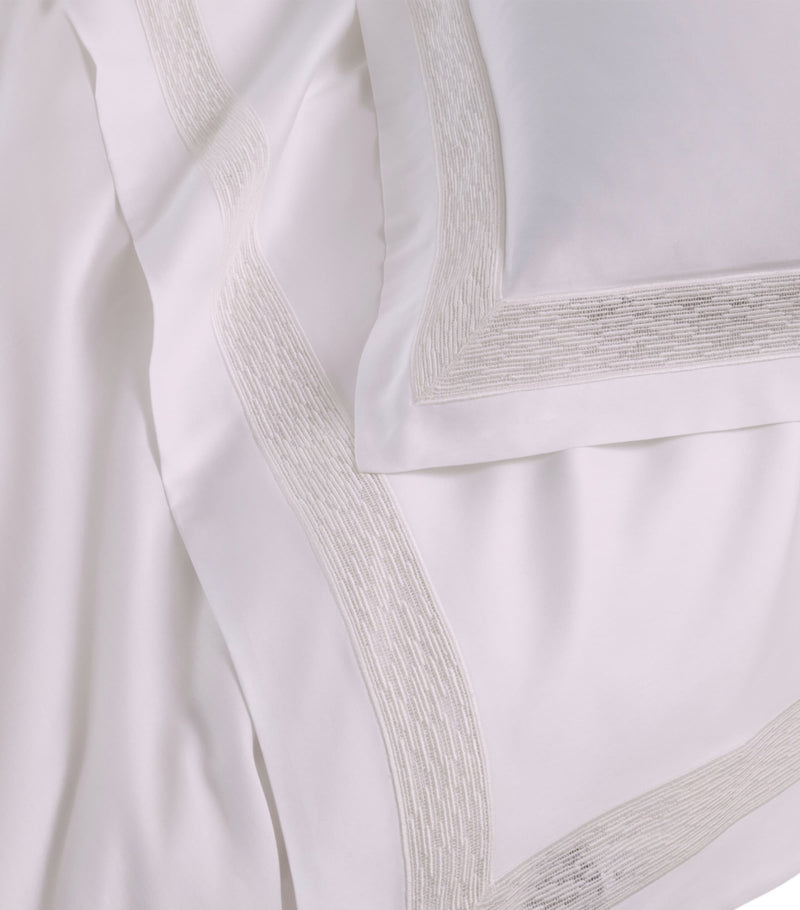 Frette cotton sateen pillowcase 51x71cm, imported from the UK