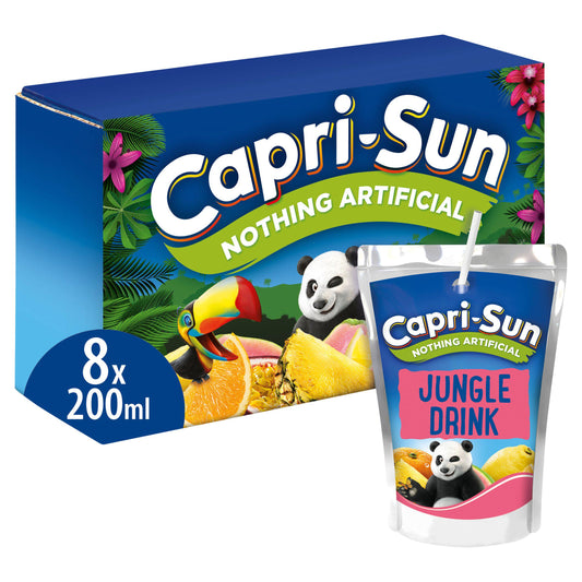 Capri-Sun Jungle 8x200ml GOODS Sainsburys   