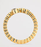 Sophie Bille Brahe yellow gold diamond initial ring UK version
