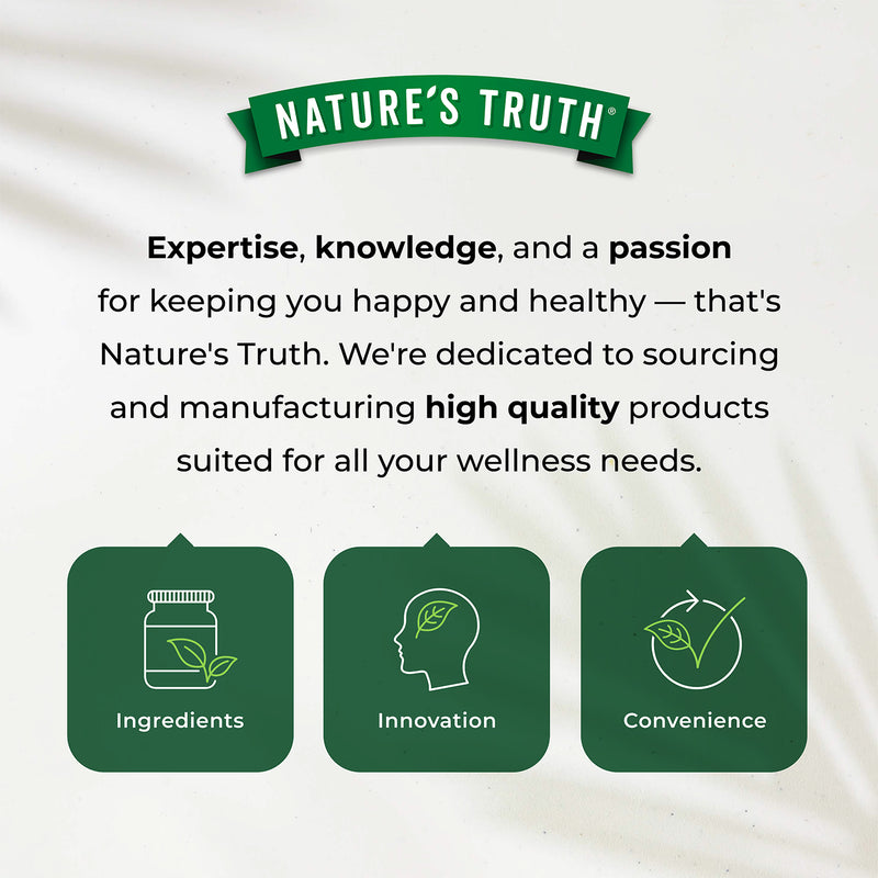 Nature's Truth Magnesium Bisglycinate 500mg 60 tablets, UK version
