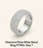 Bague Cartier LOVE en or blanc avec pavage de diamants - produit britannique