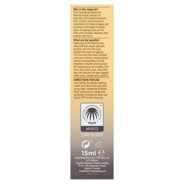 Superdrug Optimum Retinol Extra Strength Eye Cream GOODS Superdrug