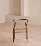 Soho Home Sitwell walnut chairs set of 2 (British brand)