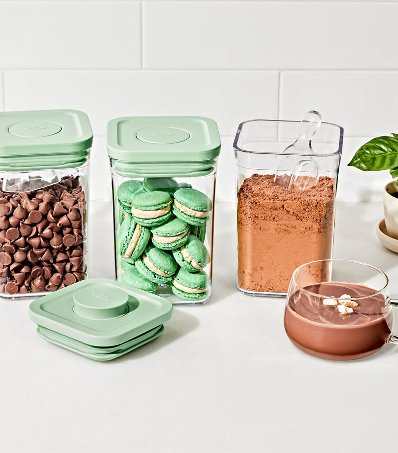 OXO POP containers set of 3, imported from the UK
