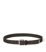 Harrods Brunello Cucinelli Reversed Leather Buckle Belt- Buy online at McGrocer
