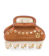 Harrods Alexandre de Paris Gold-Plated Crystal-Embellished Claw Hair Clip- Buy online at McGrocer