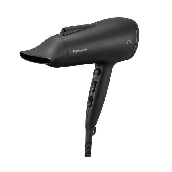Panasonic hair dryer and straightener in black, UK version