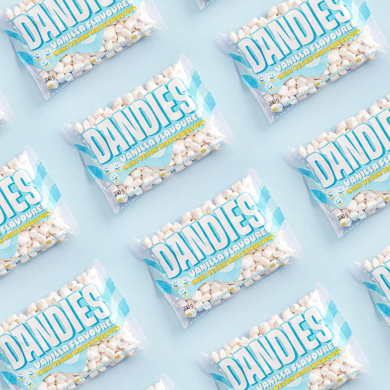 Dandies Mini Vegan Vanilla Marshmallows 200g