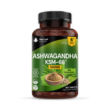 Holland & Barrett New Leaf Products Ashwagandha KSM-66 1200mg Root Extract Supplement 365 Tablets- Buy online at McGrocer