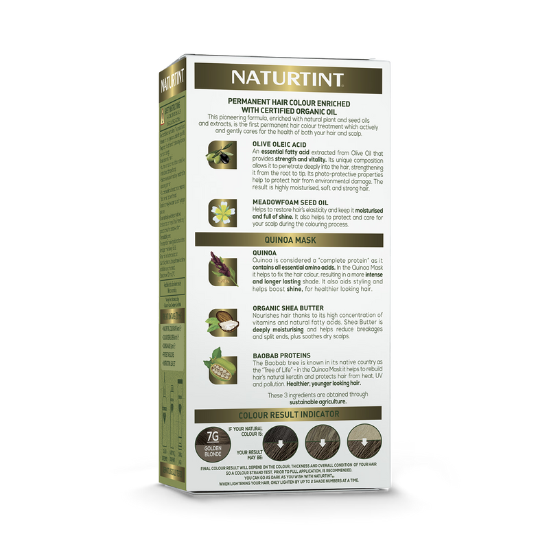 Naturtint hair colour Golden Blonde - British product