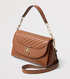 Jimmy Choo Curve top-handle bag quilted lambskin - British product