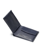 Aspinal Of London leather bifold coin wallet (British brand)
