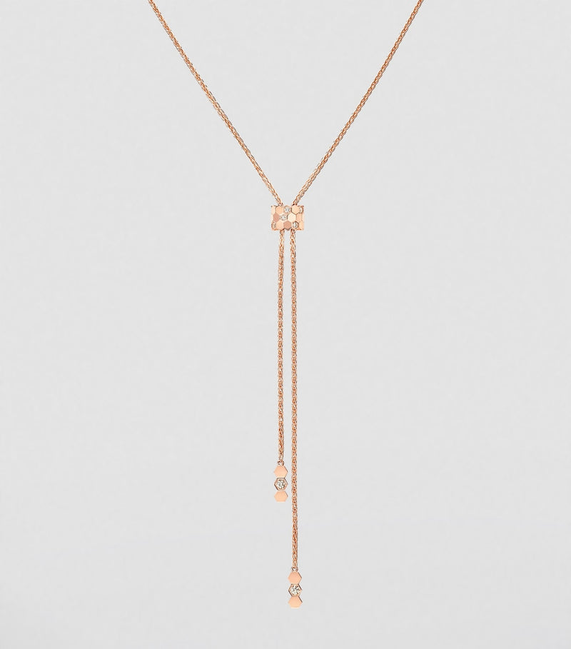Chaumet Bee de Chaumet necklace rose gold diamond UK version