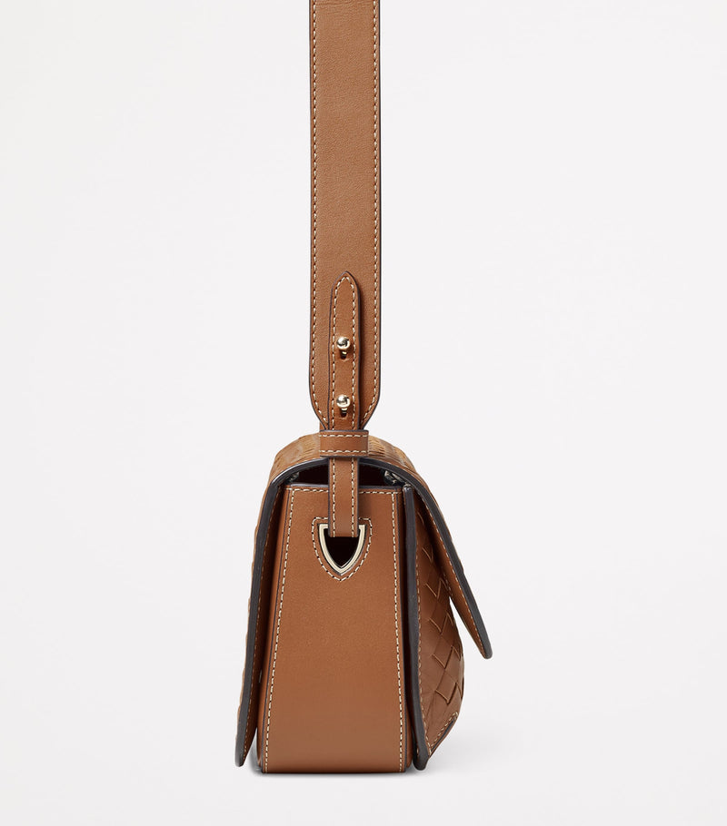 Aspinal of London Ella woven leather cross-body bag, UK version