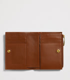Bottega Veneta Small Leather Bifold Wallet, imported from the UK