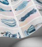 Cole & Son Harrods Couture Carousel wallpaper China Blue, UK version