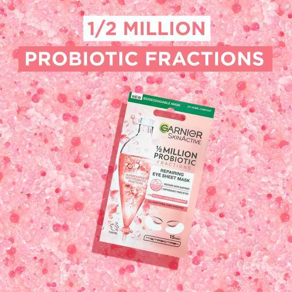 Garnier Skinactive Eye Sheet Mask With Probiotic Formula, UK version