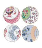 Wedgwood Butterfly Bloom tea plates set of 4, imported from the UK
