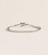 Harrods Nialaya Jewelry Mini Silver-Plated Tennis Bracelet- Buy online at McGrocer