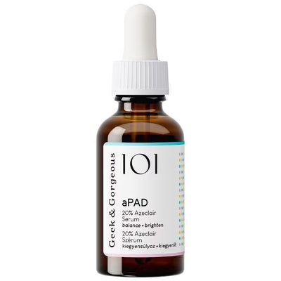 Superdrug Geek & Gorgeous 101 Apad 20% Azeclair Face Serum 30ml- Buy online at McGrocer