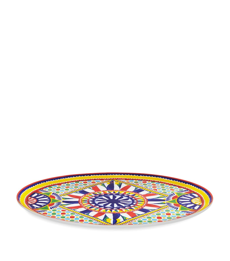 Dolce&Gabbana Casa Carretto serving plate 45.5cm - British product
