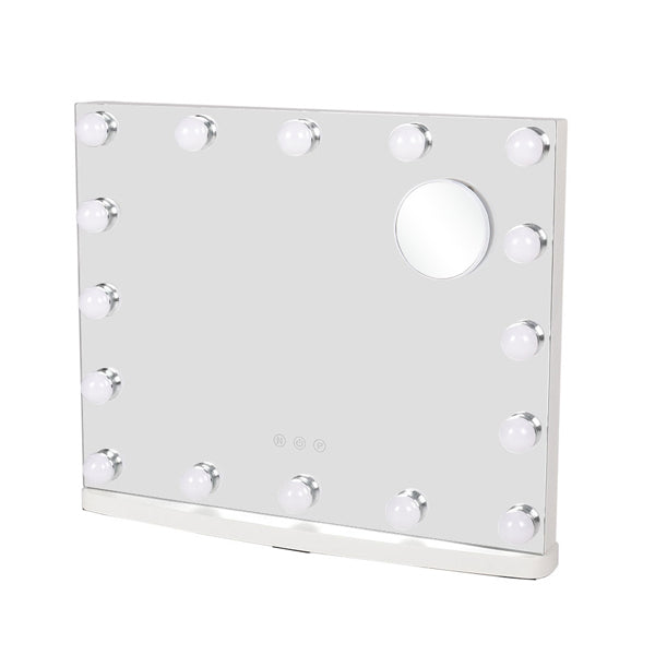 Livingandhome LED cosmetic mirror with 3 light modes, imported from the UK