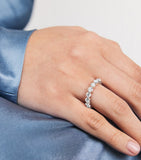 Anita Ko floating diamond ring white gold (British brand)