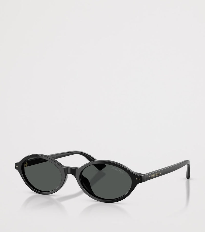 Jimmy Choo oval sunglasses acetate, UK version