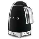 Smeg KLF04 kettle black 1.7L variable temperature, imported from the UK