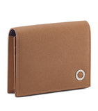 Bvlgari leather business card holder in textured finish (British brand)