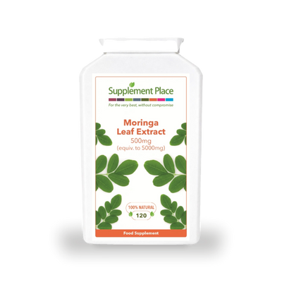Holland & Barrett Supplement Place Moringa Leaf Extract 500mg 120 Capsules- Buy online at McGrocer