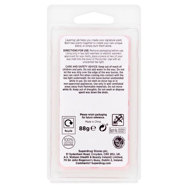 Superdrug Layering Lab Frag Exotic Wax Melts GOODS Superdrug