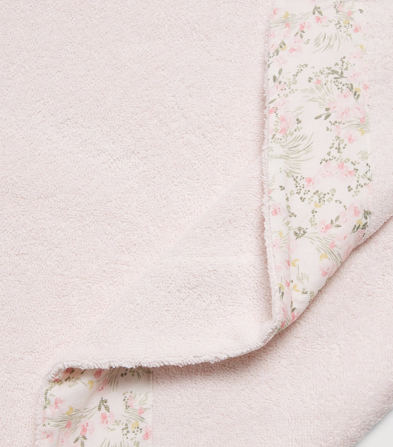 Tartine et Chocolat hooded rose bath towel - British product