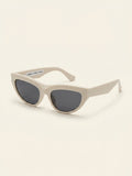 Burberry women's cat's eye sunglasses purple acetate frame (British brand)