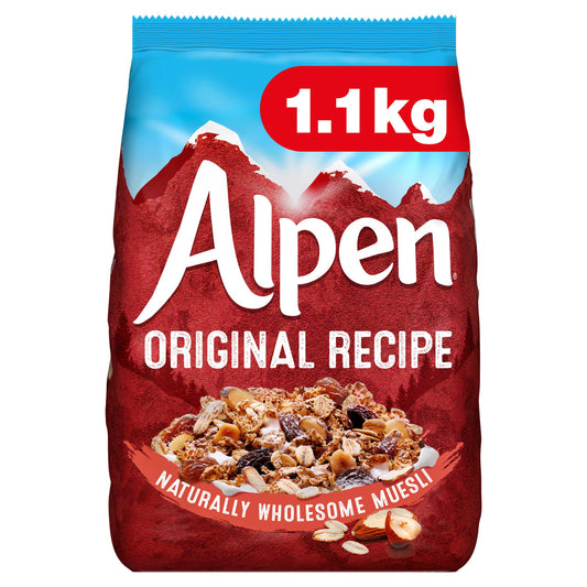 Alpen Original Muesli 1.1kg cereals Sainsburys   