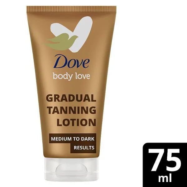 Dove Gradual Tan Face Cream Medium-Dark 75ml - British product